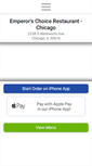 Mobile Screenshot of chicagoemperorschoice.com